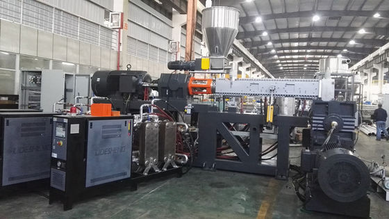 De la materia PVC de alimentación automático primo por completo que compone la línea de granulación extrusor de la Co-amasadora